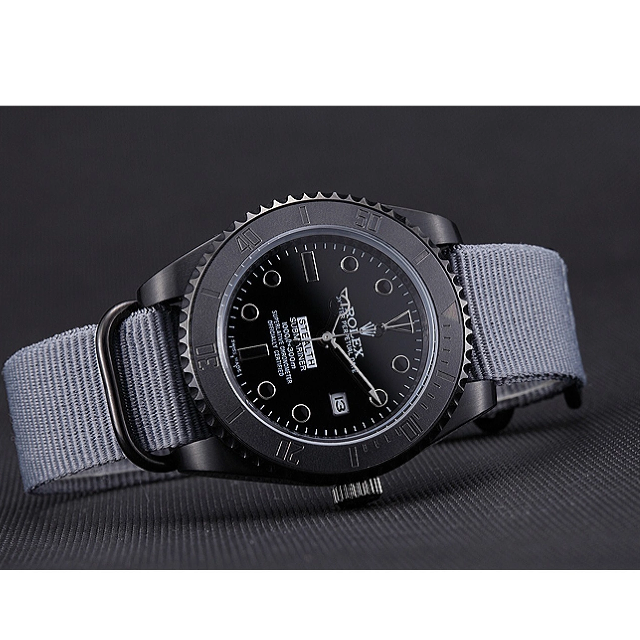 Best AAA Replica Sites Rolex 621996 Black Stealth Submariner 0602